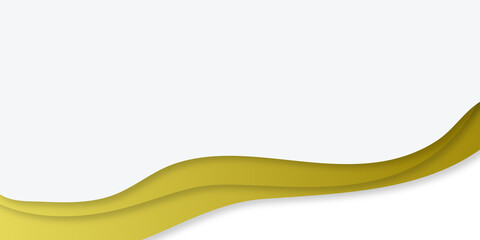 Bright sunny yellow dynamic fluid wavy abstract background. Modern lemon orange color. Fresh business banner for sale, event, holiday, party, halloween, birthday, falling. Fast moving 3d liquid shapes