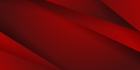 Abstract triangle lines pattern technology on red gradients background.