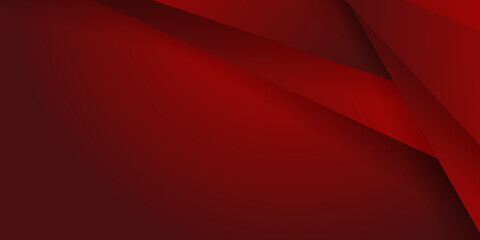 Abstract triangle lines pattern technology on red gradients background.