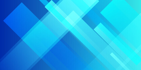Abstract light blue background with square rectangle shapes