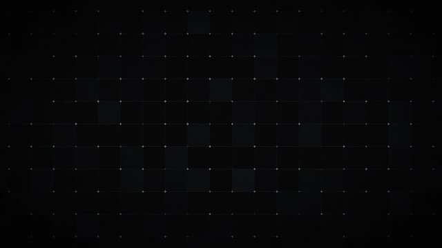 Abstract Digital Technology Background Loop/ 4k animation of an abstract background with digital technology graphic grid seamless looping