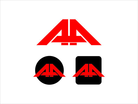 Colorful AA, A A Logo Icon, aa Letter Logo Image