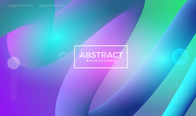 Modern abstract dynamic flow effect background. Vector design template for banner, advertising, poster, cover.