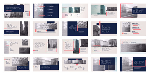 Geometric Graphic Design Project Proposal Presentation. Infographic Slide Template. For use in Presentation, Flyer and Leaflet, SEO, Marketing, Webinar Landing Page Template, Website Design, Banner.