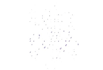 Light pink, blue vector texture with male, female icons.