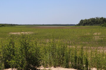 Obraz premium Río e islas