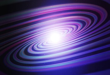 Dark Purple vector pattern with night sky stars.