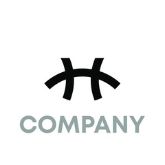 Obraz premium H logo 