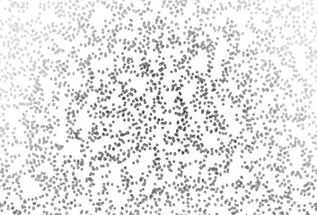 Light Silver, Gray vector pattern with spheres.