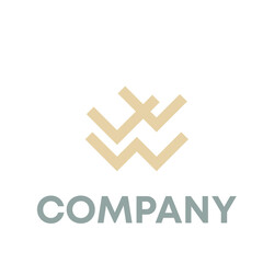 Fototapeta premium W logo 