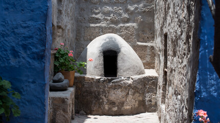 four &agrave; bois ancien santa catalina arequipa p&eacute;rou