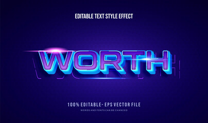 Obraz premium Modern editable text style effect.
