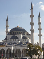 Obraz premium One of the historical mosque that has a beautiful architectural character