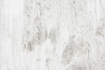 White wood background. Wooden board texture. White paint desk texture. Natural wood pattern. Bright gray backdrop.
