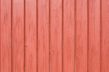 Naklejka premium red wooden boards, in vertical position, for valentine's day background, rural world, events invitation and posters