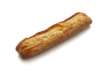 Spanish wheat flour baguette with a crisp, Golden crust