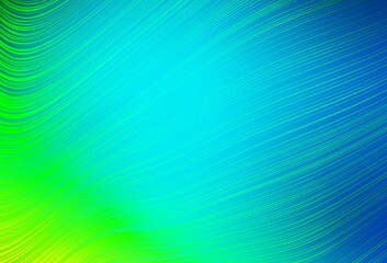 Light Blue, Green vector abstract blurred background.