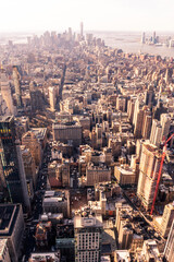 Fototapeta na wymiar view of new york city.