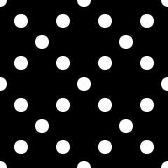 Circles seamless print. Dots pattern. Circle figures ornament. Polka dot motif. Rounds background. Dotted wallpaper. Digital paper, textile print, web design, abstract vector.