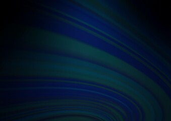 Dark BLUE vector abstract template. Creative illustration in halftone style with gradient. The best blurred design for your business.