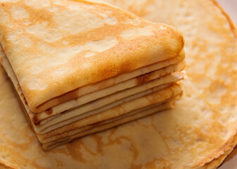 crepes gold for the breakfast