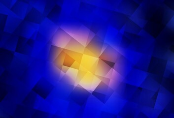 Obraz premium Dark Blue, Red vector texture in rectangular style.