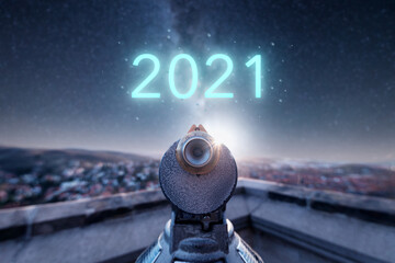 Blick in das neue Jahr 2021