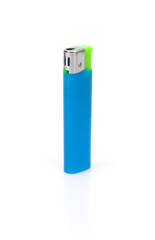 Gas lighter isolated on a white background