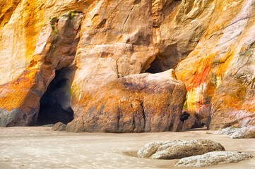 Cape Kiwanda's Geological Sandstone on the Oregon Coast