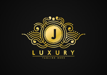 Letter J Luxury Logo