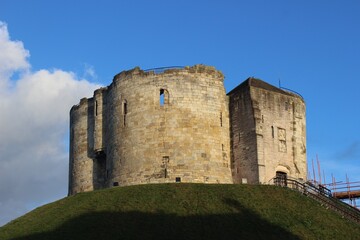 Fototapeta na wymiar Clifford's Tower, York.