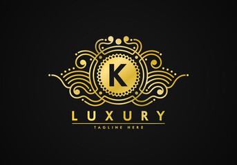 Letter K Luxury Logo