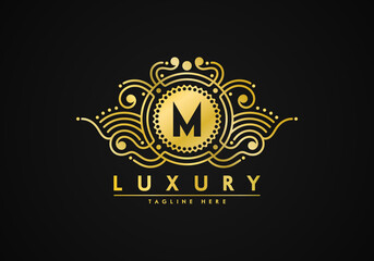 Letter M Luxury Logo
