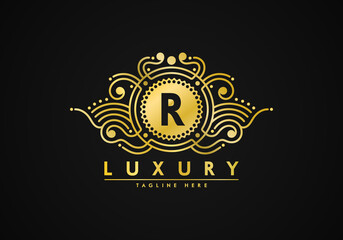 Letter R Luxury Logo