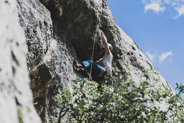 Obraz premium Climber