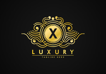 Letter X Luxury Logo