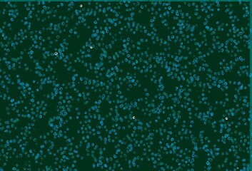 Light Blue, Green vector texture with disks.