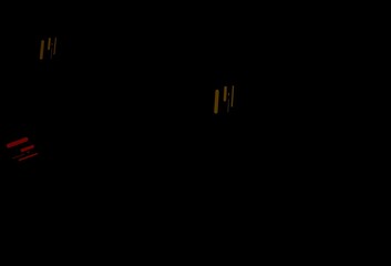 Dark orange vector pattern with narrow lines.