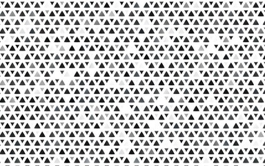 Light Black vector backdrop with lines, triangles. Beautiful illustration with triangles in nature style. Template for wallpapers.