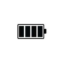 Battery Simple Icon Vector Illustration