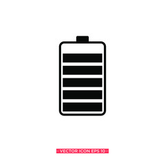 Battery Simple Icon Vector Illustration