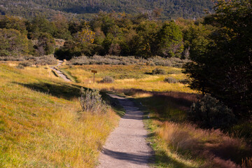 path in the mountains