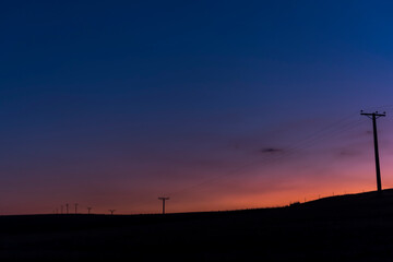atardecer campo charro