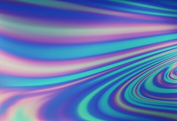 Light BLUE vector background with abstract lines.