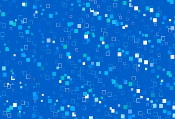 Fototapeta premium Light Blue, Green vector texture with rectangular style.