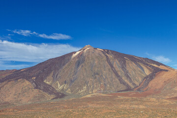 Views from Guajara mountain and surrounding area near Teide in Tenerife (Spain)