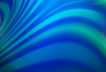 Light BLUE vector pattern with curved circles.