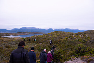 Fototapeta premium group of tourists