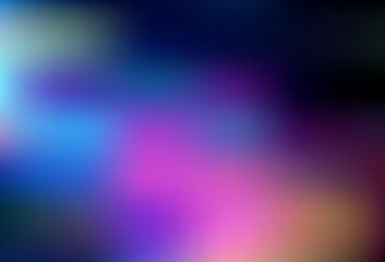 Dark Blue, Red vector blurred shine abstract texture.