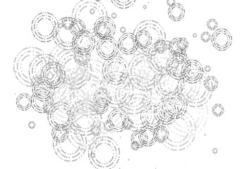 Light Silver, Gray vector backdrop with dots.